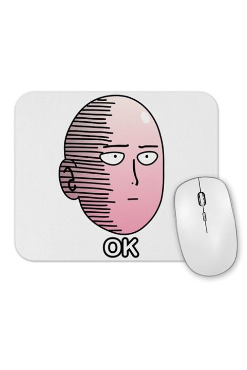 Baskı Dükkanı Anime Manga One Punch Man Ok Mouse Pad