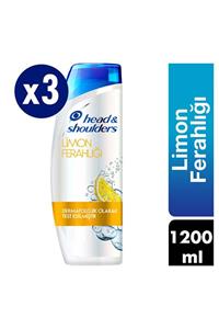 Head&Shoulders Head & Shoulders Kepek Karşıtı Şampuan Limon Ferahlığı 400 Ml X 3