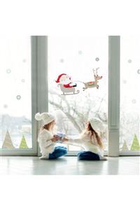 MyHappyPlace Noel Baba Bebek Ve Çocuk Odası Dekoratif Duvar Çıkartması Sticker