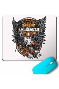 Kendim Seçtim Harley Motorcycles Davidson Lıve To Rıde Kartal Mouse Pad