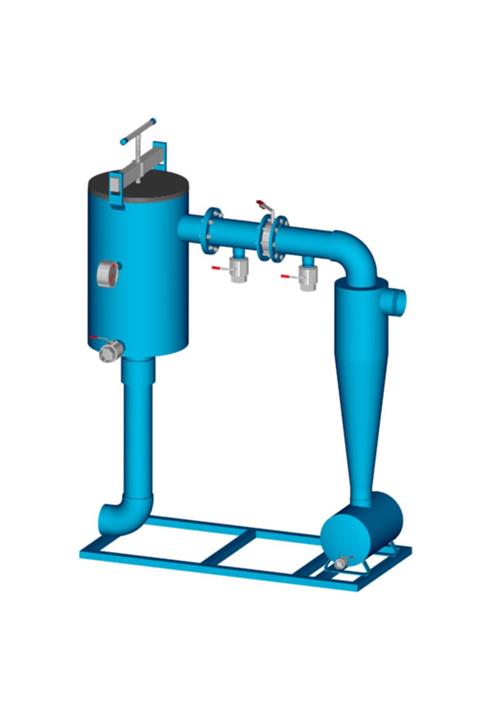 mulumulu 4'' Hidrosiklon (uf) & Mesh Filtre Set (50 Ton/h)