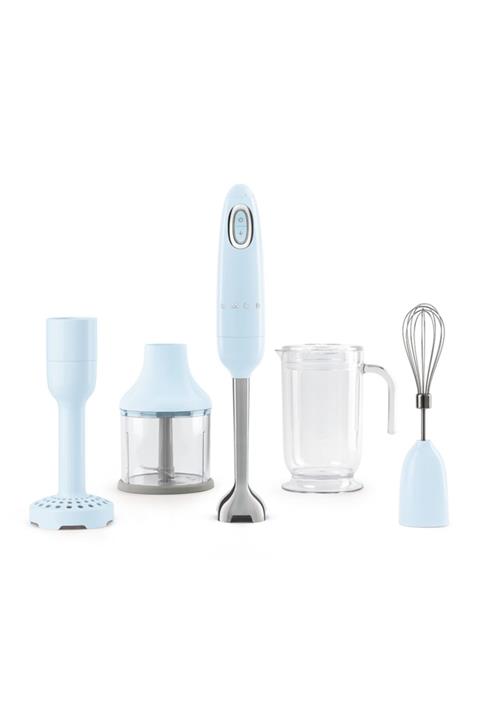 SMEG Pastel Mavi El Blender Seti