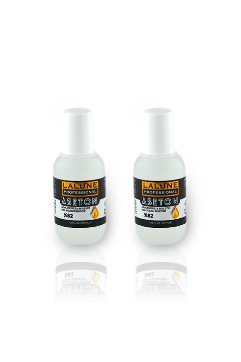 Lalune Professional Oje Çıkarıcı Aseton 100 Ml Beyaz 2 Adet