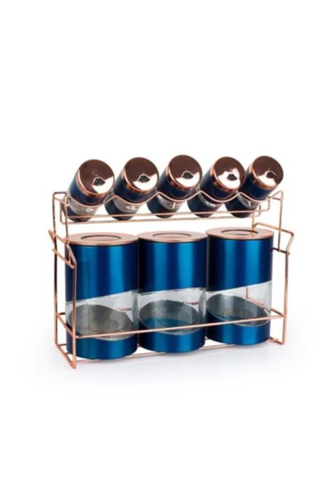 Şahane Pazar Acar Sapphire Metal-cam Baharat Seti Alg-009796 Fma01909
