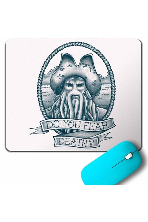 Kendim Seçtim Davy Jones Do You Fear Death Karayip Korsanları Mouse Pad