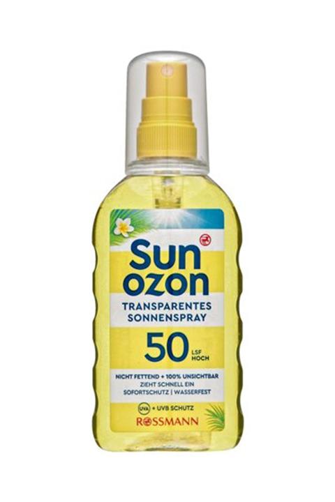 SunOzon Güneş Spreyi SPF 50 Transparan 200 ml4305615572475