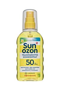 SunOzon Güneş Spreyi SPF 50 Transparan 200 ml4305615572475