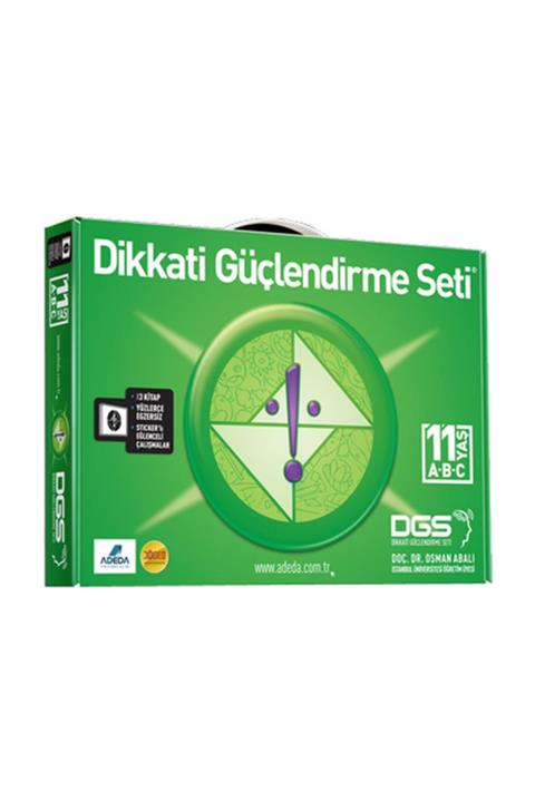 Adeda Yayınları Yeni Neuro-Via Sistemi ile Dikkati Güçlendirme Seti 11 Yaş (3 Kitap)