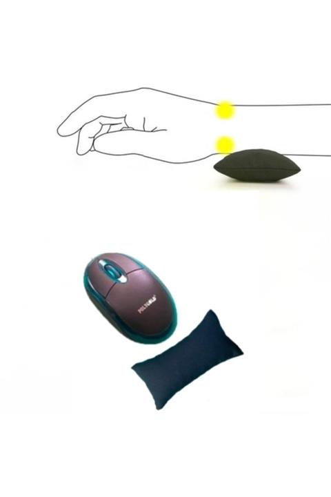 OZAH 15 Cm Mouse Bilek Desteği (elyaf Dolgulu)