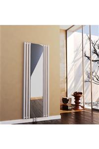 nixrad Zeus 1600/520 Aynalı Dekoratif Beyaz Çelik 2 2 Dizayn Radyatör