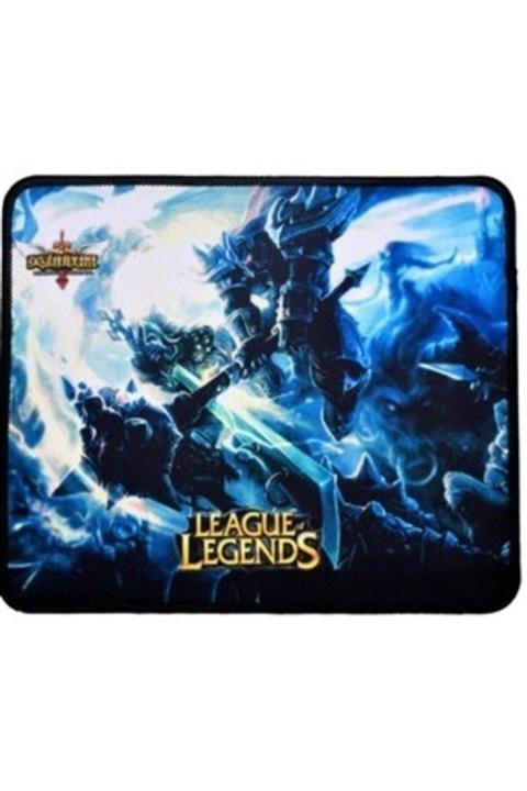 ATAELEKTRONİK Legends League Mouse Pad Gaming Maus Ped Pad Kaydırmaz Taban Speed Yüzey 25*21cm 25x21 Cm