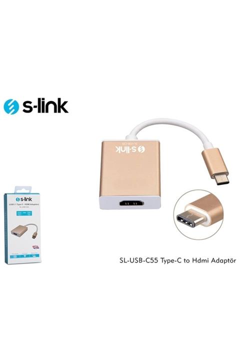 SLINK Sl-usb-c55 Type-c To Type-c To Hdmi Adaptör