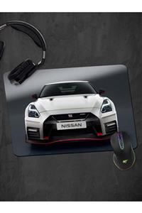 Panorama Ajans Nissan Gtr R35 Önden Beyaz Büyük Boy Mouse Pad