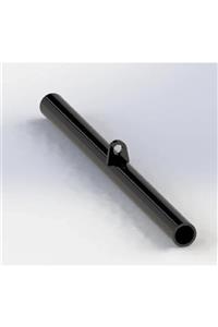 FCSPORTSCENTER Profesyonel Lat Triceps Bar Pushdown Aparat 40cm