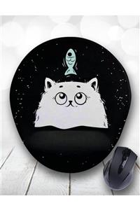 Atölye Çizgi Cats Dream Kedi Bilek Destekli Mouse Pad