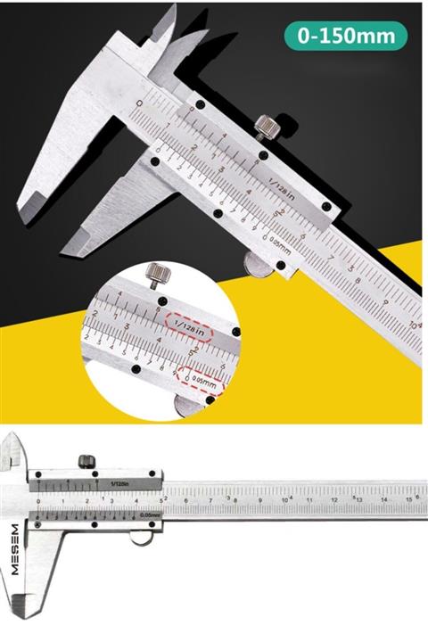 bsgrup Kumpas - Çelik Kumpas 0,01 Mm - 150mm 6inc