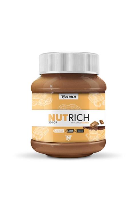 Nutrich Nutrition Nutrich Creamy Kakaolu Doğal Fıstık Ezmesi 350 Gr