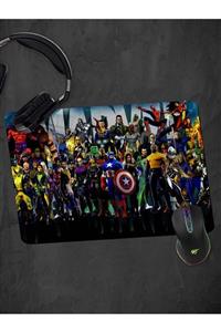 Panorama Ajans Marvel Tüm Karakterleri Tasarım Büyük Boy Mouse Pad