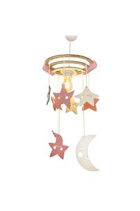 WoodACT Agapantus Çocuk Odası Bebek Odası Avize (pembe)