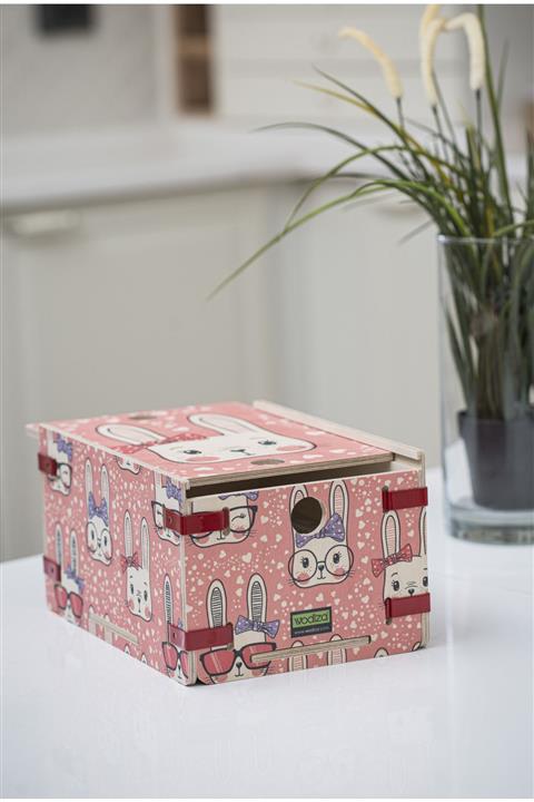 Wodiza Ahşap Çocuk Kutu Baby Bunny