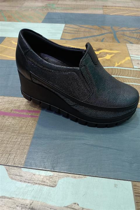 By Suleyman Kadın Platin Dolgu Topuk Ayakkabı