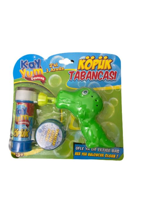 Kayyum Pikolli Işıklı Balon Köpük Tabancası Oyuncak Köpük Tabancası