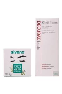 Siveno Kaş & Kirpik Serumu 10 Ml + Decubal Basic Original Clinic Cream 250 Gr