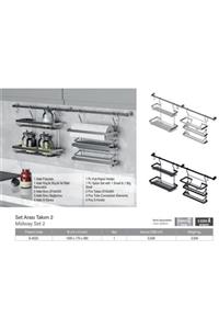 STARAX Set Arası Takım Üçlü Folyoluk-baharatlık S4522