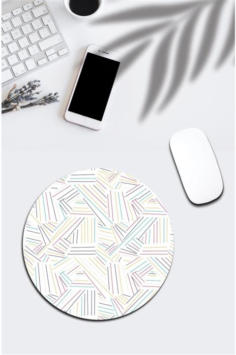 pixolog Renkli Desenli Mouse Pad 34