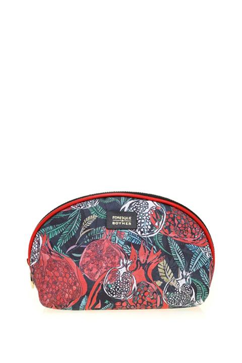 Fonfique For Boyner Nar 22 cm x 13 cm x 7 cm D Makyaj Çantası