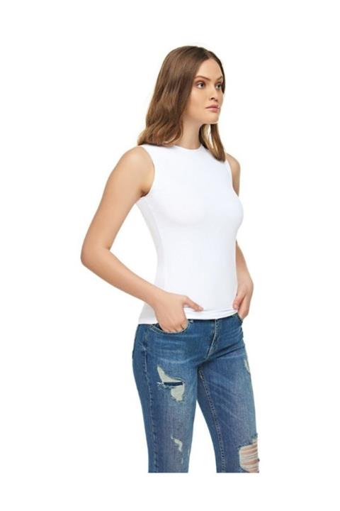 Tutku Elit Bayan Likralı Sıfır Kol Fanila Atlet