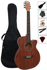 Midex Phx187x Masif Ağaç Akustik Gitar 4/4 Yetişkin Boy (ÇANTA TUNER ASKI CAPO)