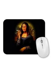 Baskı Dükkanı Mona Lisa Cigarette Mouse Pad