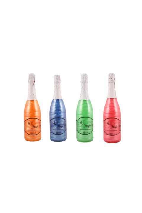 La Magié Özel Seri İçecek 4 Farklı Aromalı Gazlı Alkolsüz Kokteyl İçecek 750 ml