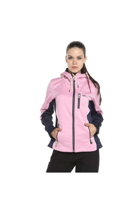 björnson Kadın Pembe Softshell Kayak Ceket