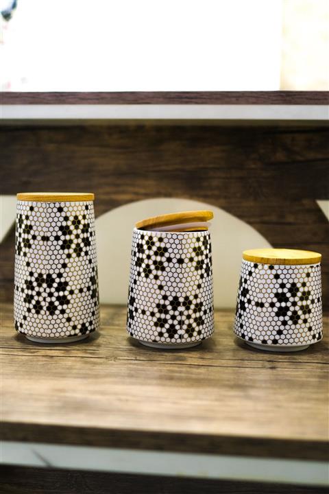 MİSP Cooker 3 Lü Porselen Baharatlık