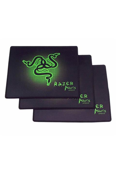 WOZLO Razer Oyuncu Mouse Pad - Gaming Mousepad Ped 29*25cm