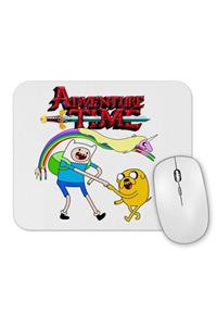 Baskı Dükkanı Adventure Time Finn Jake Princess Bubblegum Marceline Martin Mertens Flame Princess Mouse Pad