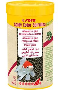 SERA Goldy Color Spirulina Nature 250 Ml 95 Gr Japon Balık Yemi