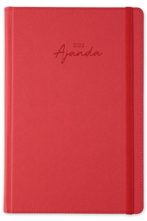 Matt Notebook 2022 Günlük Ajanda Kırmızı