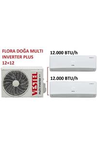 Vestel Flora Doğa Multi Inverter Plus 12+12 Klima