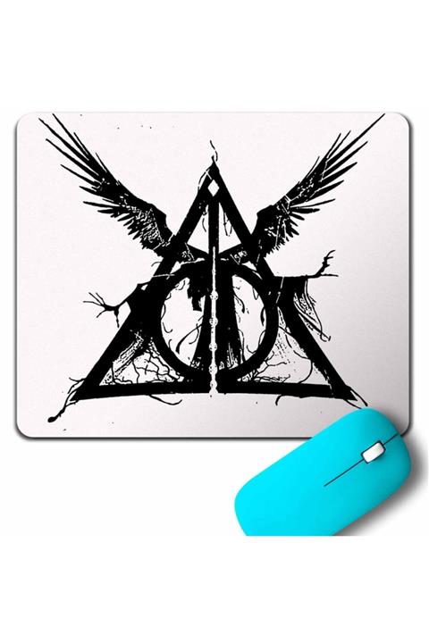 Kendim Seçtim Death Hallows Harry Potter Ölüm Meleği Mouse Pad