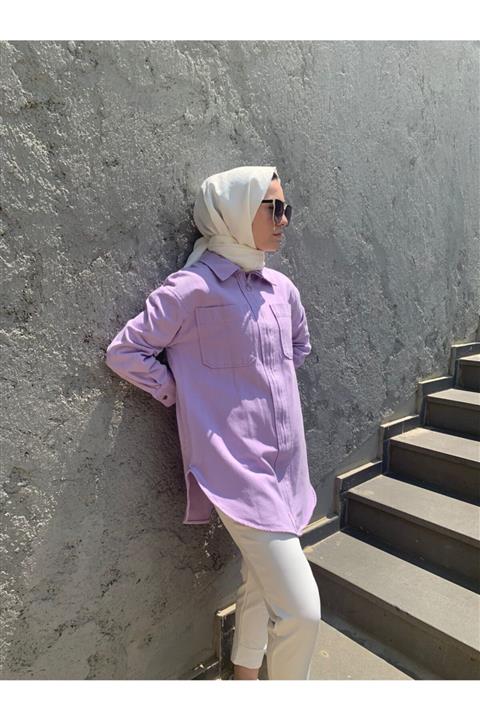 TUĞBA KILIÇ BUTİK Tensel Kot Ceket Tunik