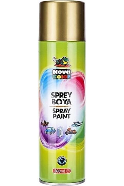 Nova Color Altın Sprey Boya 200 ml ( 1 Adet )