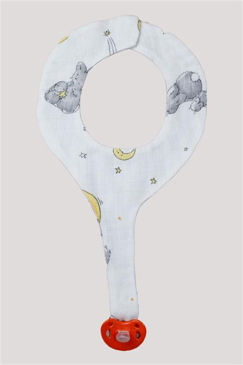 Ayd Home % 100 Pamuk Müslin Emzik Tutucu Önlük