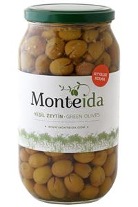 Monteida Ayvalık Yeşil Kırma Zeytin 1000cc