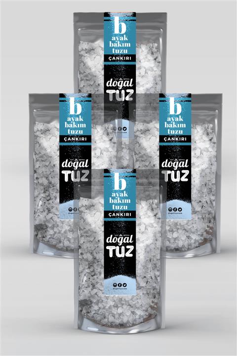 Doğaltuz Naturel Killi Ayak Bakım Tuzu 6,0 kg (4 Adet X 1,5 Kg Paket)