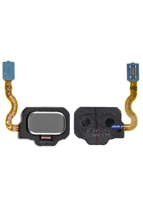 Ally Mobile Ally Samsung Galaxy S8, S8 Plus Için Home Tuş Filmi-gümüş