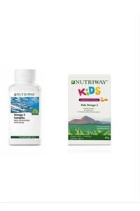 Amway Aile Boyu Omega Seti Nutrıway™ Omega 3 Complex Ve Kids Omega 3