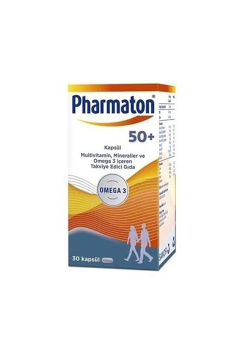 SANOFİ Pharmaton 50+ 30 Kapsül